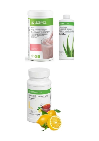 Set Ahududu Beyaz Çikolata Shake Aloe Suyu 50 Gr Limon Aromalı Çay