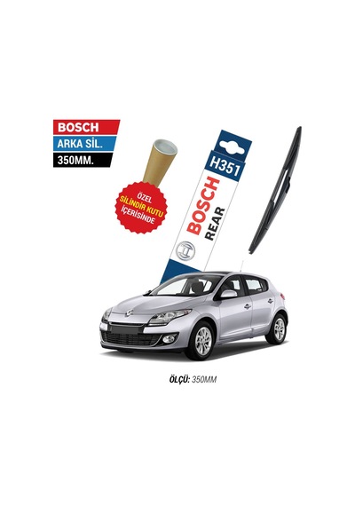 Megane 3 Arka Silecek 2010-2014 Bosch Rear