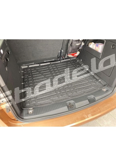 Vw Caddy Bagaj Paspası Havuzlu Kaucuk Kokusuz Siyah