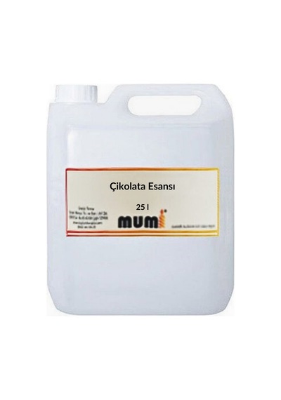 Çikolata Mum Esansı 25 Litre Şeffaf