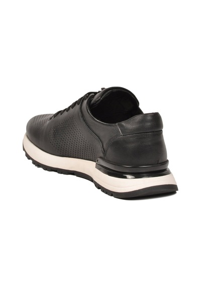 Voyager Siyah Bağcıklı Hakiki Deri Erkek Sneaker M217 M