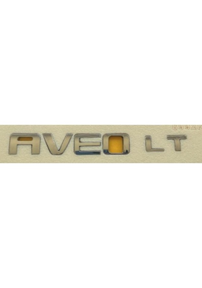 Aveo Lt Krom Bagaj Yazısı 3a 3d 3abs