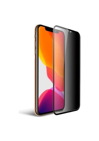Iphone 11 Ekran Koruyucu Gizli Hayalet Cam 9d Tam Kaplama Siyah