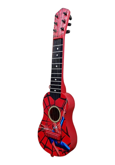 Oyuncak 6 Telli Örümcek Adam Gitar Çocuk Gitarı 50 Cm. Spider Man