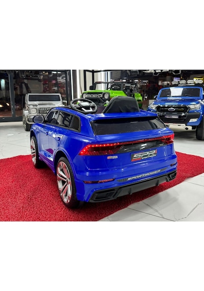 Poyraz Akülü Audi Q5 Akülü Araba 12v 0-6yaş Özel Plaka Lacivert