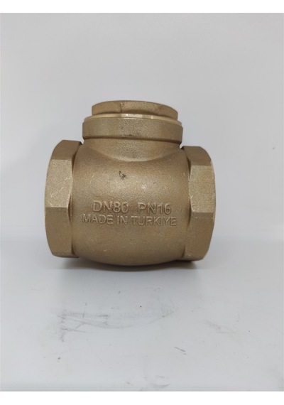 Çalparalı Çekvalf 3''(Dn80) Pn16 Klepsan Sarı Metal
