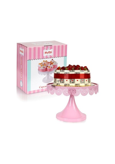Metal Cupcake Standı Pembe Kek Standı N11.16089