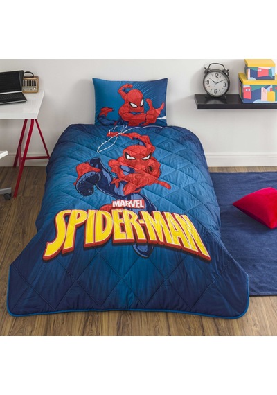 Taç Lisanslı Spiderman Classical Tek Kişilik Pamuk Yorgan Seti 000000001000050009 Çok Renkli