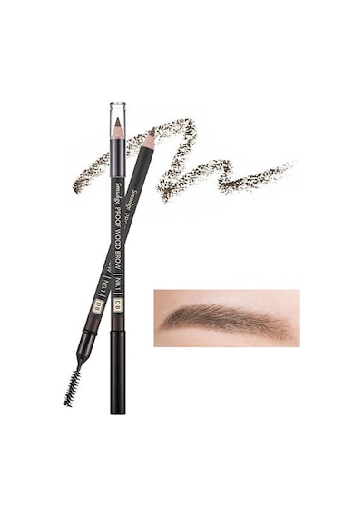 Missha Smudge Proof Wood Brow Bulaşmayan Kalıcı Doğal Kaş Kalemi Dark Brown