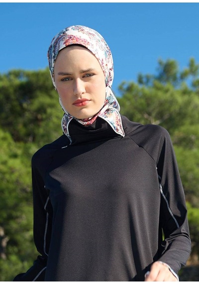 Mayovera Tesettür Mayo - Spor Şal Siyah