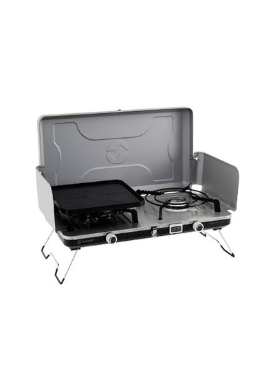 Outwell Merapi Pro Duo Deluxe Stove İkili Kamp & Karavan Ocağı 34cm