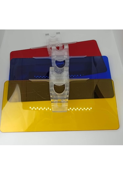 Oto Renkli Güneşlik Sun Visor Tofaş Uyumlu Visör Holywood Sunvisor