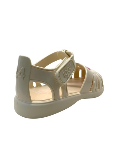 İgor Igor Tobby Gloss Love S10271 Kız Çocuk Sandalet Krem