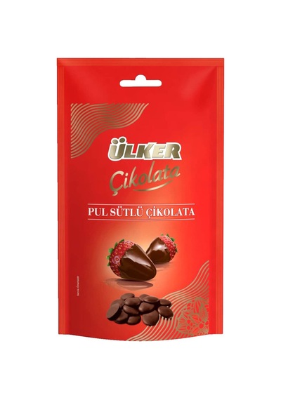 Ülker Pul Çikolata Sütlü 100 G - 5 Adet Tarı