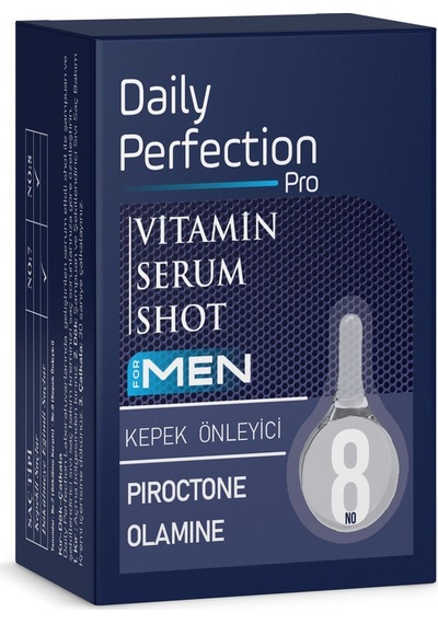 Daily Perfection Provitamin For Men Shot No:8 Kepek Önleyici Serum 2 x 6 ML