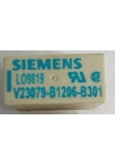 9V Çift Bobinli Çift Kontak Kilitli Röle V23079-B1206-B301