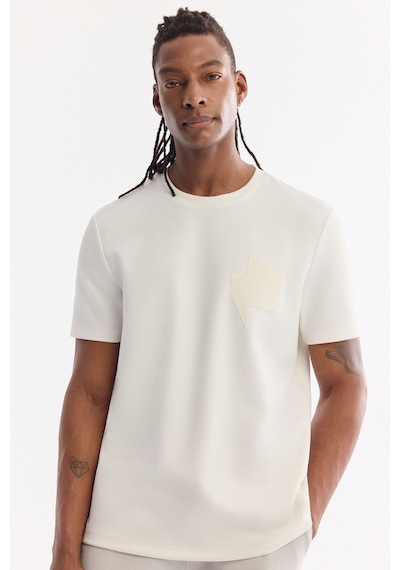 Avva Erkek Ekru Bisiklet Yaka Enjeksiyon Baskılı Bi-stretch İnterlok Regular Fit T-shirt A61y1136 Avva Erkek Ekru Bisiklet Yaka Enjeksiyon Baskılı Bi-stretch İnterlok Regular Fit T-shirt A61y1136