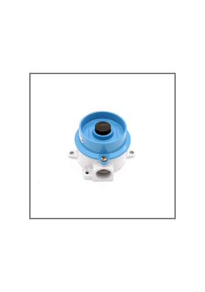Palazzoli Wall-Mounting Push Button In Aluminium 1X1/2" 10A