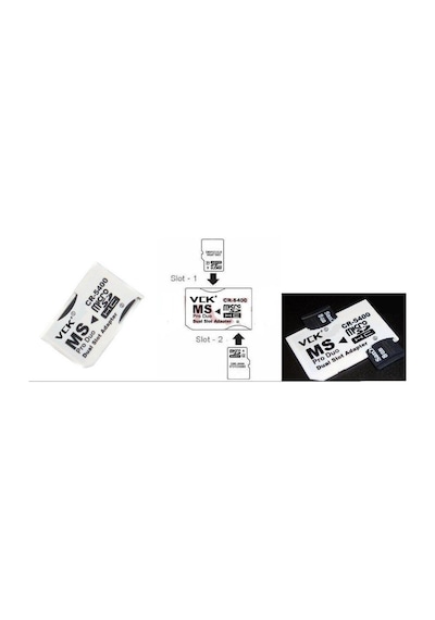 4304 Micro Sd Memory Stick Pro Duo Çevirici Hafıza Kartı Adaptörü