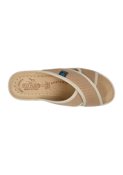 Terlik Kadın Diğer 83 K24 Fe Fly Flot Cloth Slipper Beige Bej