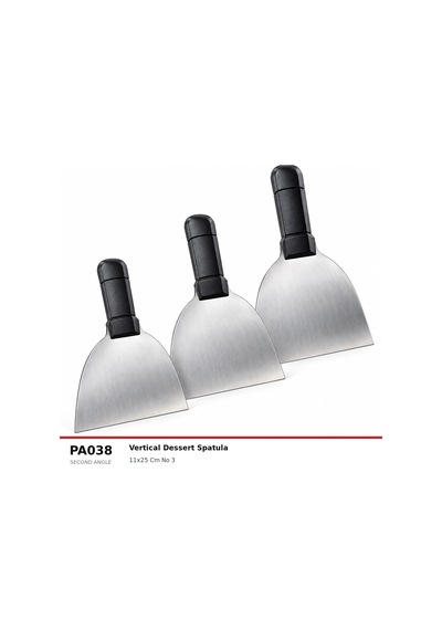 Fida Tatlı Spatulası - No:3 120mm Gümüş