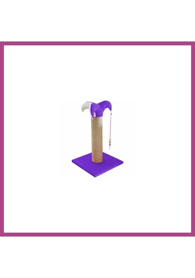 Gees Global Kedi Tırmalama Tahtası 70 Cm Mor Gbzs
