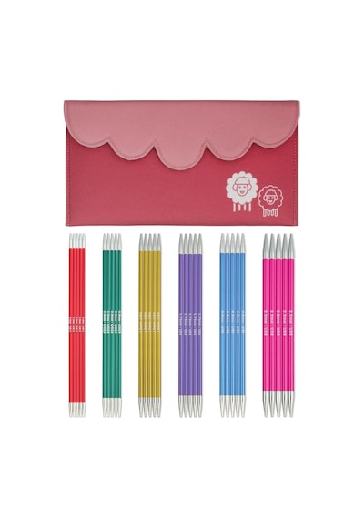 Zing İğne Oyunu Seti 20 Cm, 2,5 5,0 Mm Yaratıcı Örgü Projeleri İçin Mükemmel Çok Yönlülük