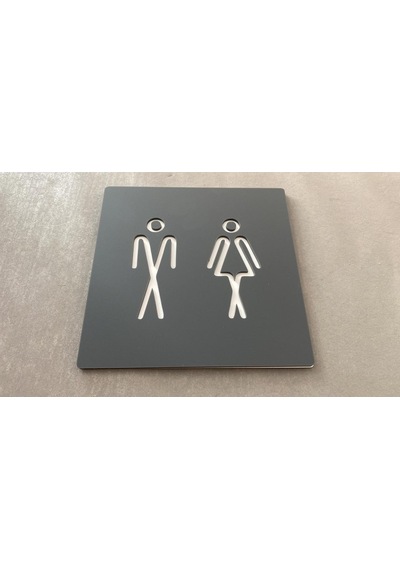 Cool Serisi Wc Yönlendirme Levhası