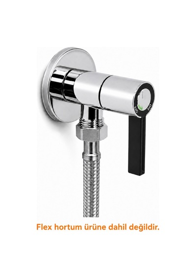 Aqua Bagno Comfort Ara Musluk 1/2-3/8 30.40.80.01.01 Krom