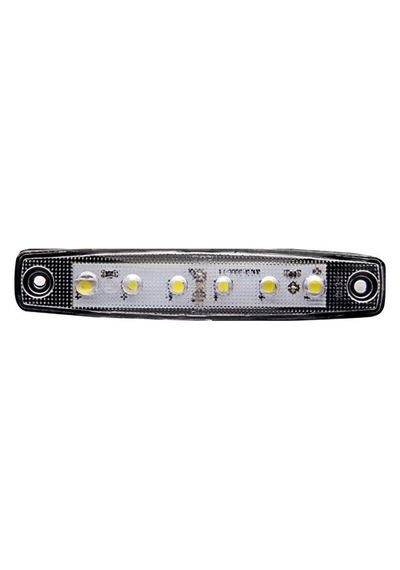 Dekoratif Parmak Lamba Universal IP65 Su Geçirmez 6 Led 12-24V Beyaz TH-610
