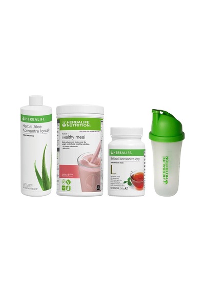 Kampanya Set Paketi 18 Ahududulu Shake Klasik Çay 50 Gr Aloe Vera Hediye Shaker