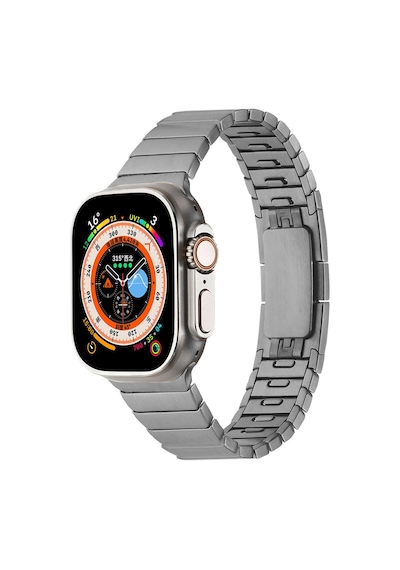Zore Watch 40mm Uyumlu Krd-82 Metal Kordon-siyah