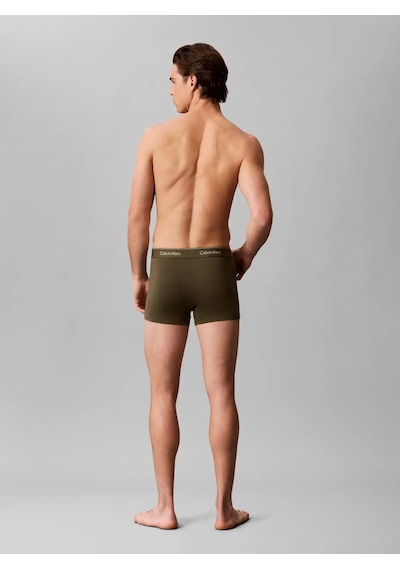 Calvin Klein Relaxed Fıt Trunk 3p, 5vv Yeşil Erkek 3'lü Boxer