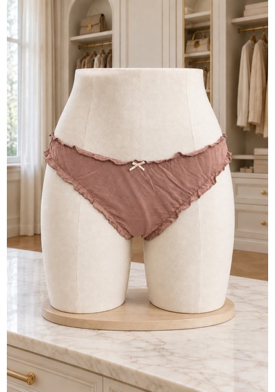 Loveria Kadın Pamuklu Renkli Fırfırlı Bikini/tanga Külot Pudra Mürdüm 2li Pudra-mürdüm Pudra-mürdüm Loveria Kadın Pamuklu Renkli Fırfırlı Bikini/tanga Külot Pudra Mürdüm 2li Pudra-mürdüm Pudra-mürdüm