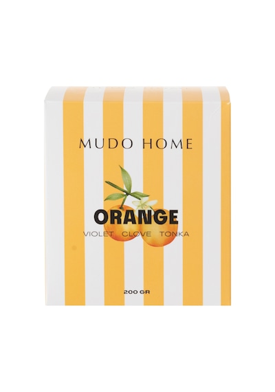 Mudo Home Sandy Orange Kutulu Mum 200gr