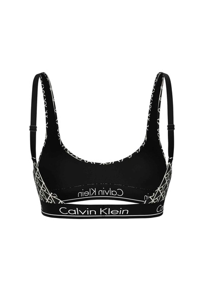 Calvin Klein Kadın Siyah-beyaz Bikini Üstü Lv00q61207 32n-15958