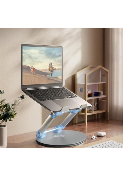 Lexroo Taşınabilir Katlanabilir Folding Alüminyum Dizüstü Bilgisayar Notebook Stand Alüminyum