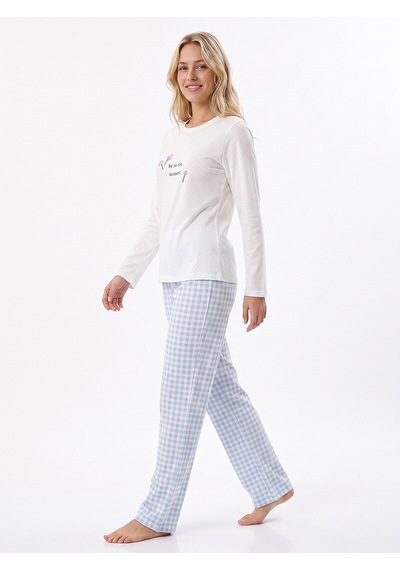 Nbb Kadın Mavi Be İn The Moment Pijama Takım