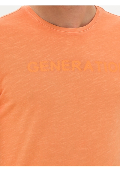 Turuncu Slim Fit T-shirt Oranj