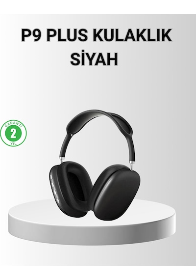 P9 - 545 - Pro Plus Bluetooth Kulak Üstü Kulaklık H1 Çipli, Aktif Gürültü Engelleme, Uzamsal - Csmo-tex - Ses Desteği