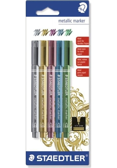 Staedtler Marker Metalik Seti 5'Li