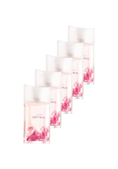 Soft Musk Edt 50 Ml Kadın Parfümü - 5 Adet Çiçeksi