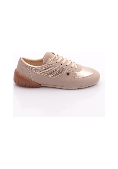 Dgn B0012 Kadin Spor Ayakkabi Bej