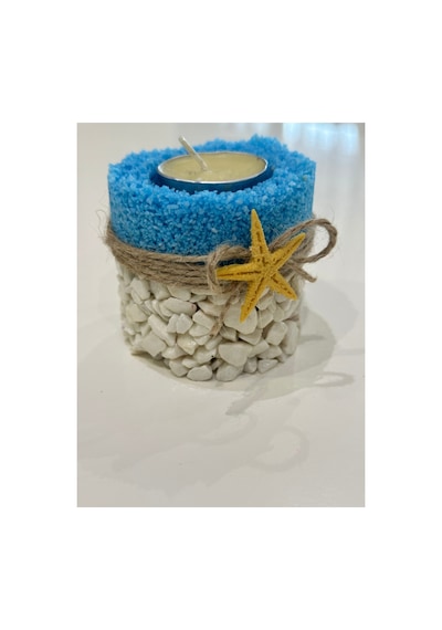 Dekoratif Tealight Mumluk Obje Deniz Yıldızı