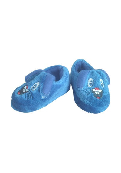 Ateşfleks Çocuk Bebe Panduf Mavi