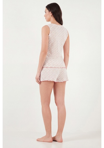 Lela Bayan Pijama Takımı 65770754 Ekru
