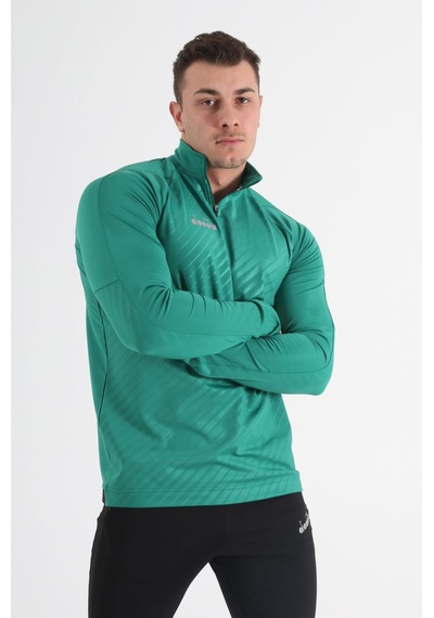 Diadora Elite Antrenman Eşofmanı Tek Üst Yeşil