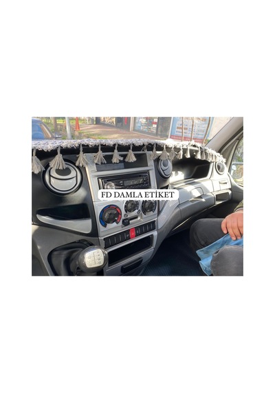 Iveco Daily 2006 Torpido, Konsol, Trim, Göğüs Kaplama Seti Gümüş Gri Renk