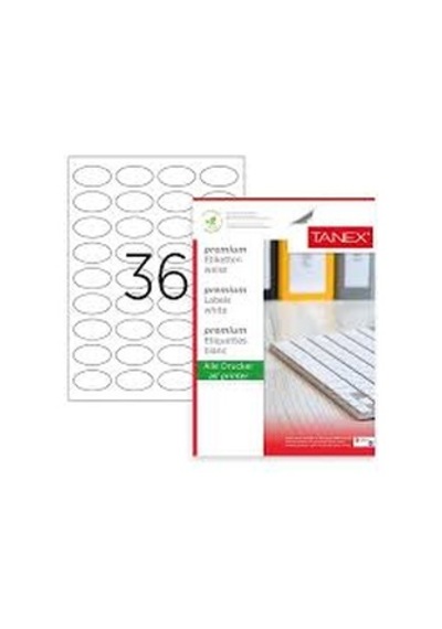 Tanex Tw-2148 40.6X25.4MMx100Ad.Lazer Yazıcı Etiketi