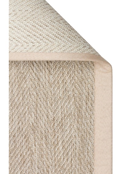 Eko Halı Ventura Vnt 2704 L.beige Bordür Beige Sisal Görünümlü İç Ve Dış Mekan Uyumlu Hav Vermeyen M